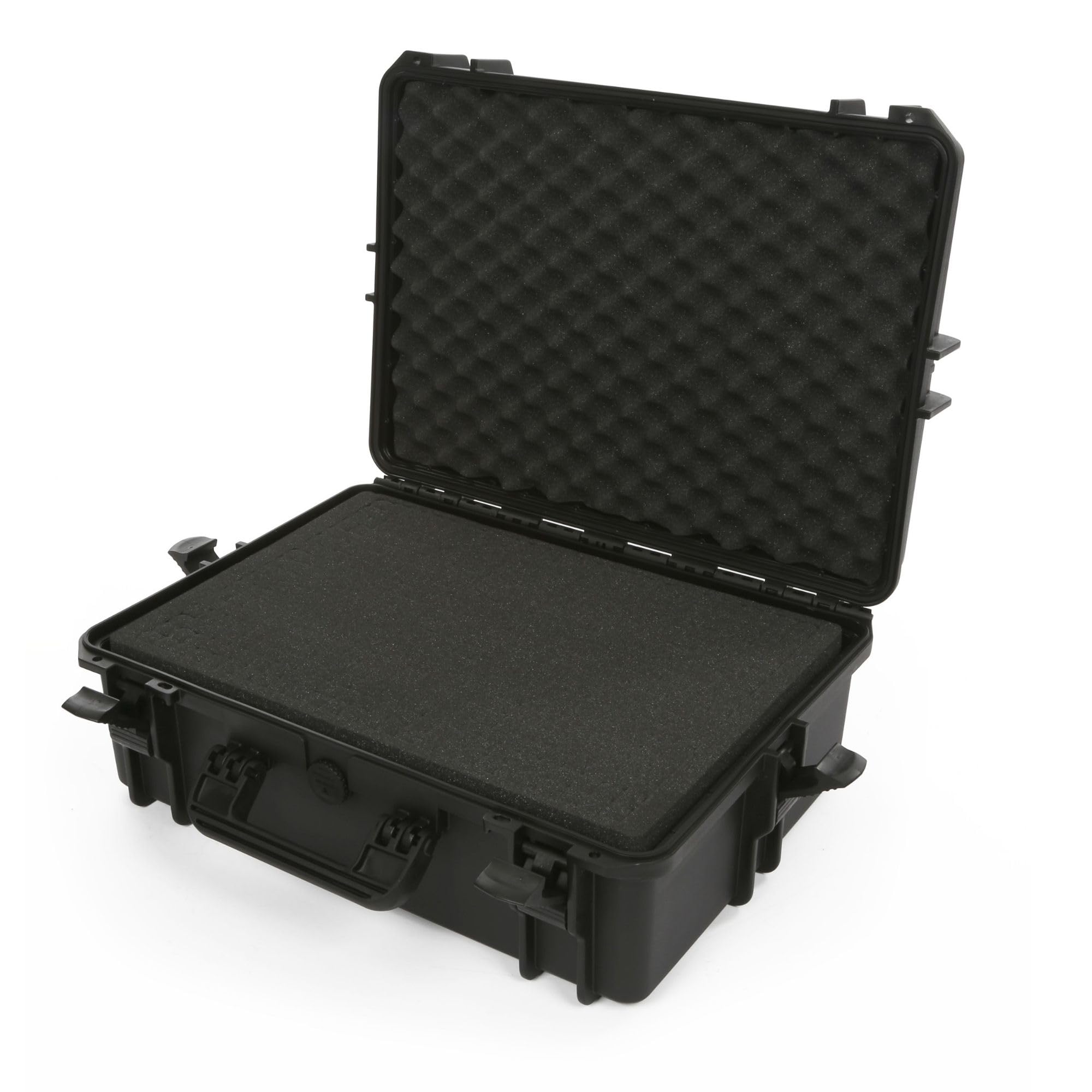 Max MAX505S IP67 Rated Waterproof Durable Watertight Equipment Photography with Hard Carry Plastic Case/Pick and Pluck Cubed Foam/Flight Case Tool Box