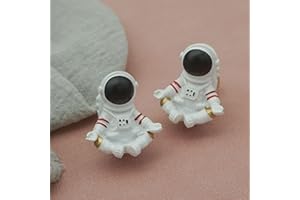 MFYS Planets Dresser Knobs Star Cabinet Knob Cute Planet Drawer Pulls Handle for Child's Space Theme Deco (Astronaut-2, 1)