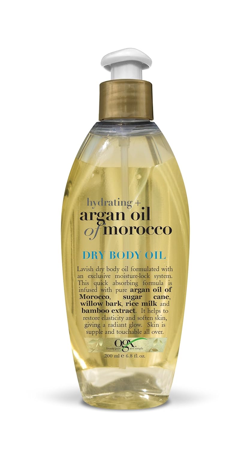 Buy OGX Hydrating + Argan Oil of Morocco Dry Body Oil 200ml Online at