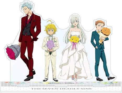 Amazon 七つの大罪 神々の逆鱗 ｂｉｇアクリルスタンド アニメ 萌えグッズ 通販