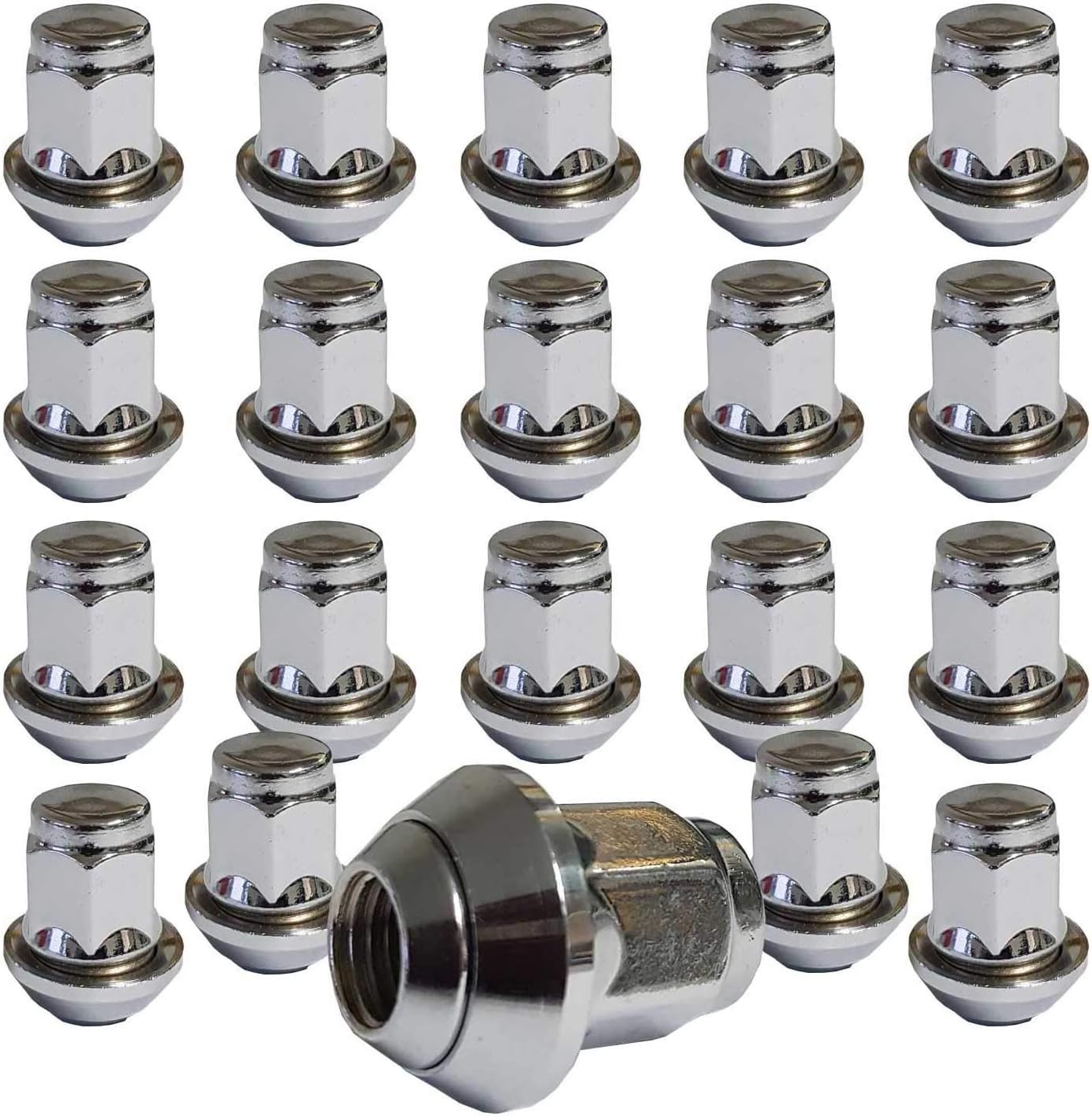 20 Wheel Nuts M12 x 1.5 for Genuine Ford Aluminium Rims fits Ford Focus