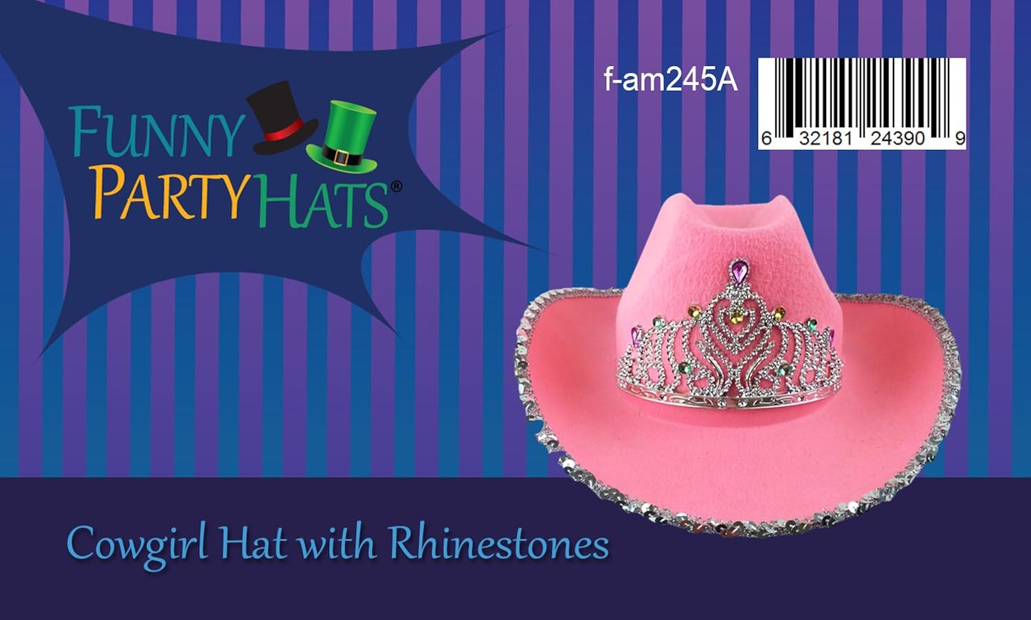 Funny Party Hats Cowgirl Hat - Princess Cowboy Hats for Women: Toys & Games