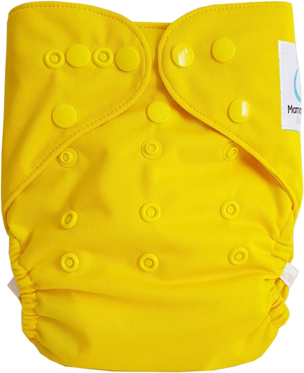 Maman Et Nature Couche Lavable Tout En Deux Te2 Culotte Impermeable A Pression Jaune Bebe Puericulture Couches Brindespersonalizado Com Br