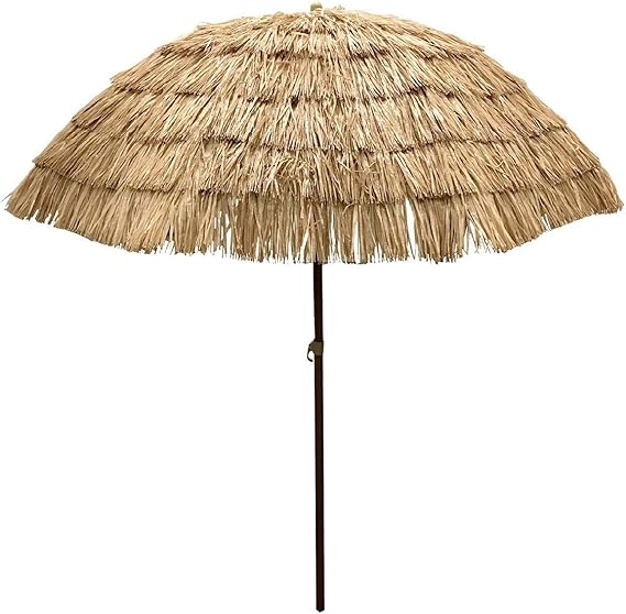 6.5' Thatch Patio Tiki Umbrella 