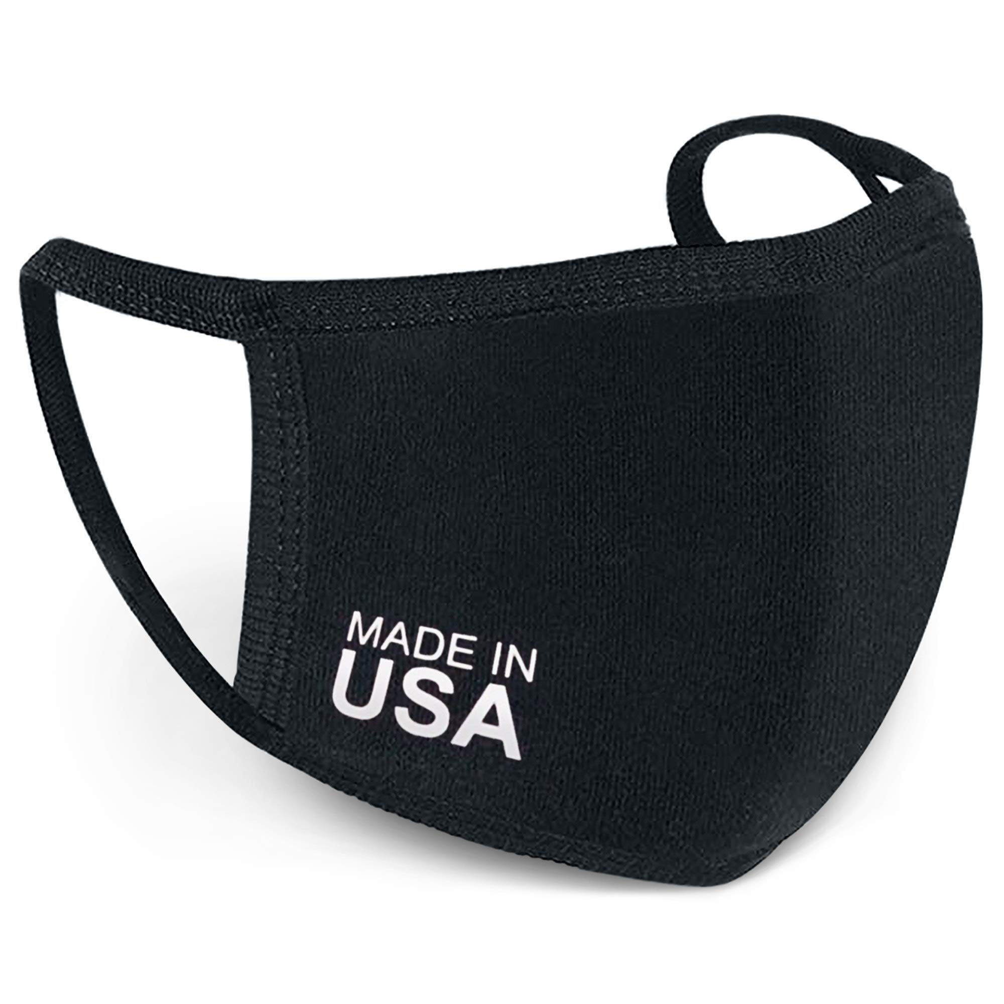 Reusable Face Mask USA Made Washable Antimicrobial Cloth for Nose and