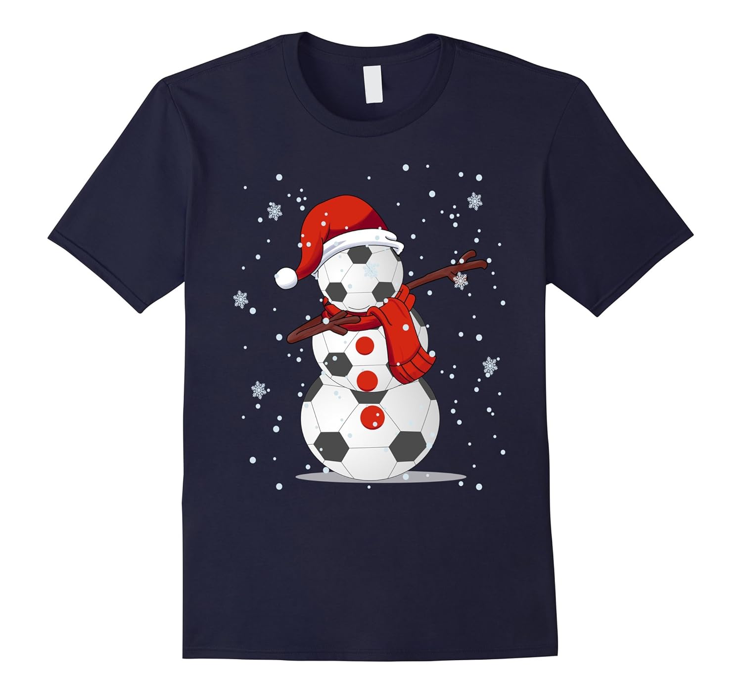 Dabbing Snowman Soccer shirt Christmas-ANZ