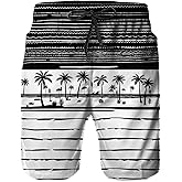 Hzcmaoyi Mens Swim Trunks with Mesh Lining,Quick Dry Swimsuit Board Shorts Beach Pants Swimwear Bathing Suits