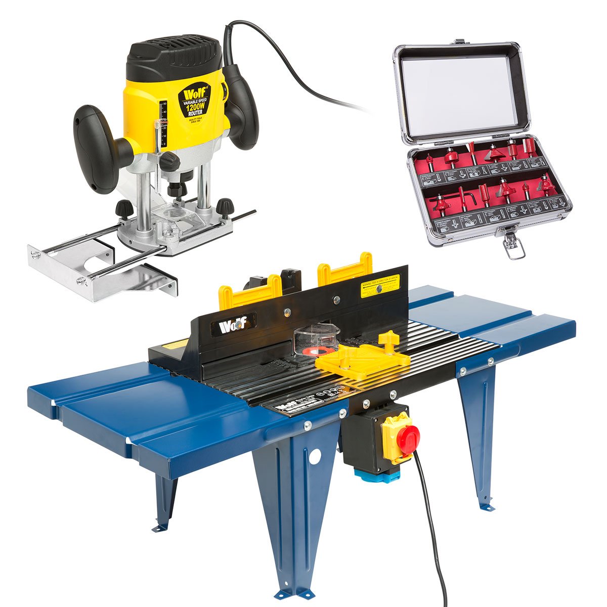 Die Cast Aluminium Top Router Table Kit 