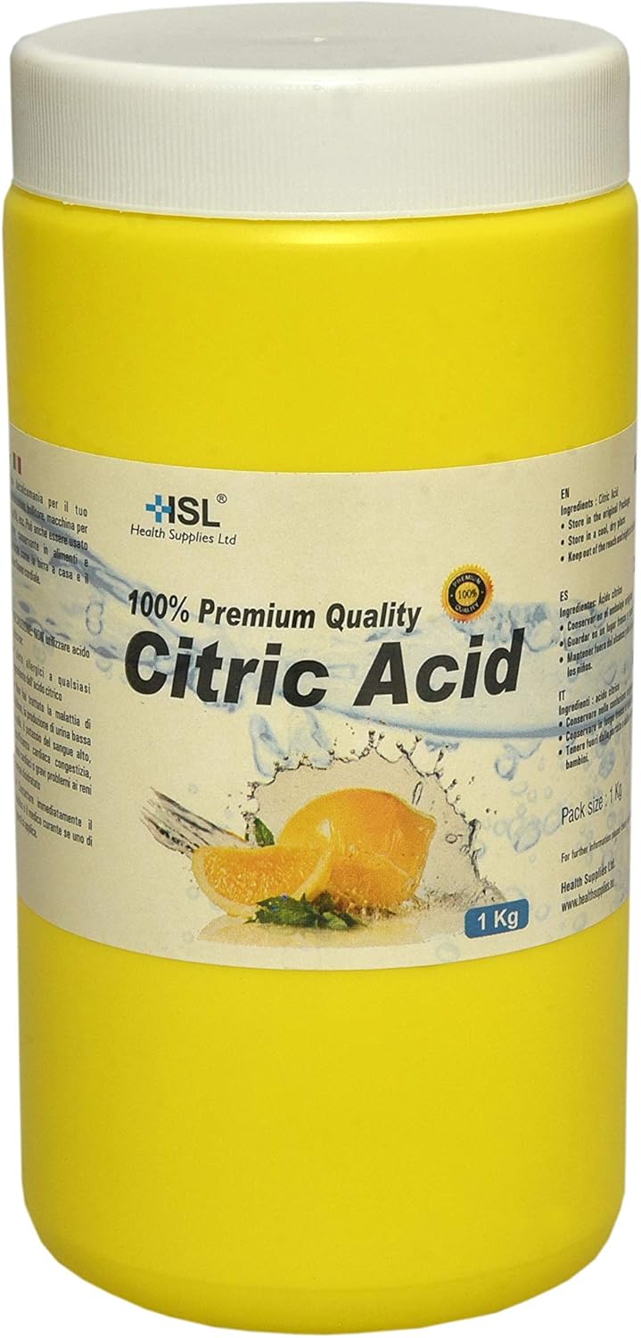 HSL Citric Acid Anhydrous Pure Premium Quality 1 kg BigaMart