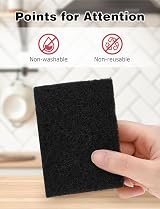 Mellbree Odour Filter for J&J Kitchen Compost Bin 10 Pack Fits Joseph Joseph view 5