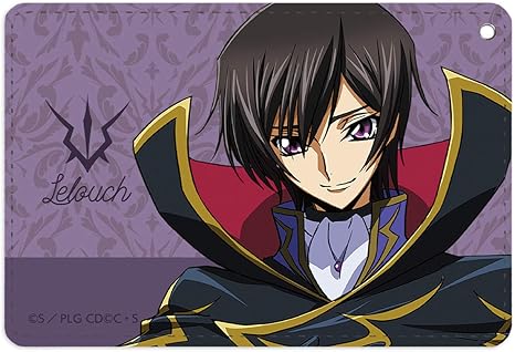 Amazon コードギアス 復活のルルーシュ 描き下ろしイラスト ルルーシュ １ポケットパスケース アニメ 萌えグッズ 通販