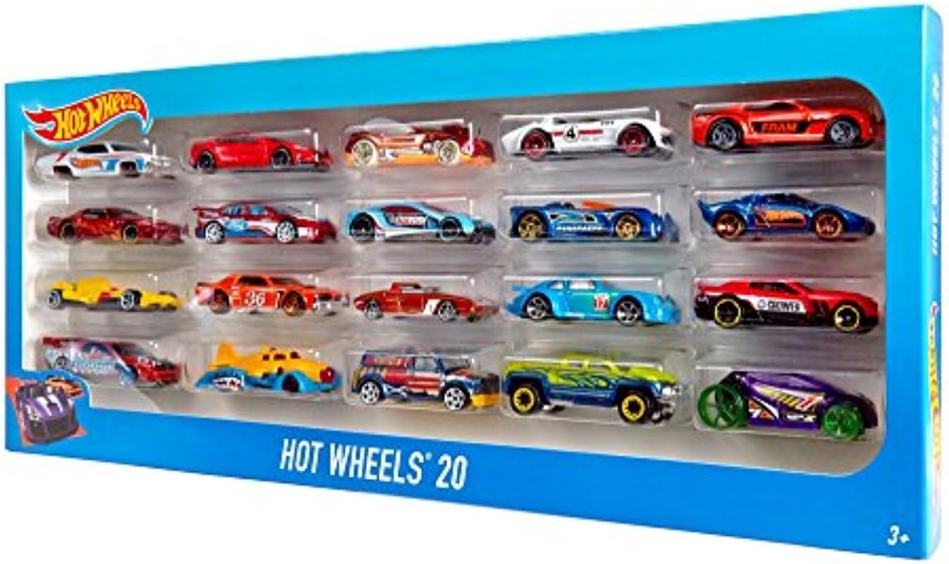 hot wheels mega hauler with 20 cars