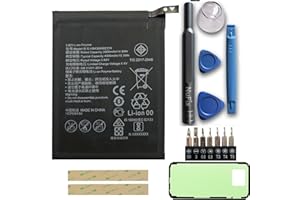 NuFix Replacement Battery Compatible with Huawei P20 Pro/Mate 10 HB436486ECW 4000mAh Battery Replacement P20 Pro (Complete Pr
