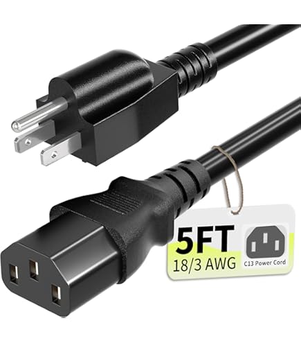 Amazon.com: UL Listed 10 FEET Power Cord Replacement for Dynex TV