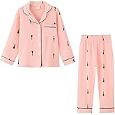 ACESTAR Toddler Baby Girl Pajama Set, Boys Long Sleeve Sleepwear 2 Piece Pjs Set for Kid Cotton Loungewear (3T-7T)