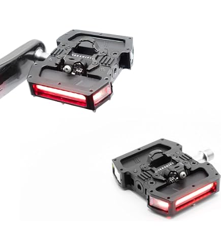 Pédales De Vélo Clignotantes LED JOINTEC - Paire (gauche + Droite) Avec Piles Incluses