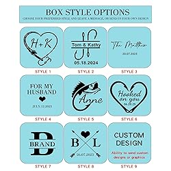 Kooer Personalized Fishing Keychain, Custom Fishing