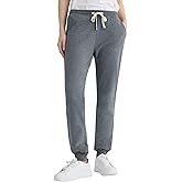 Weintee Women's Petite Joggers Cotton Sweatpants with Pockets