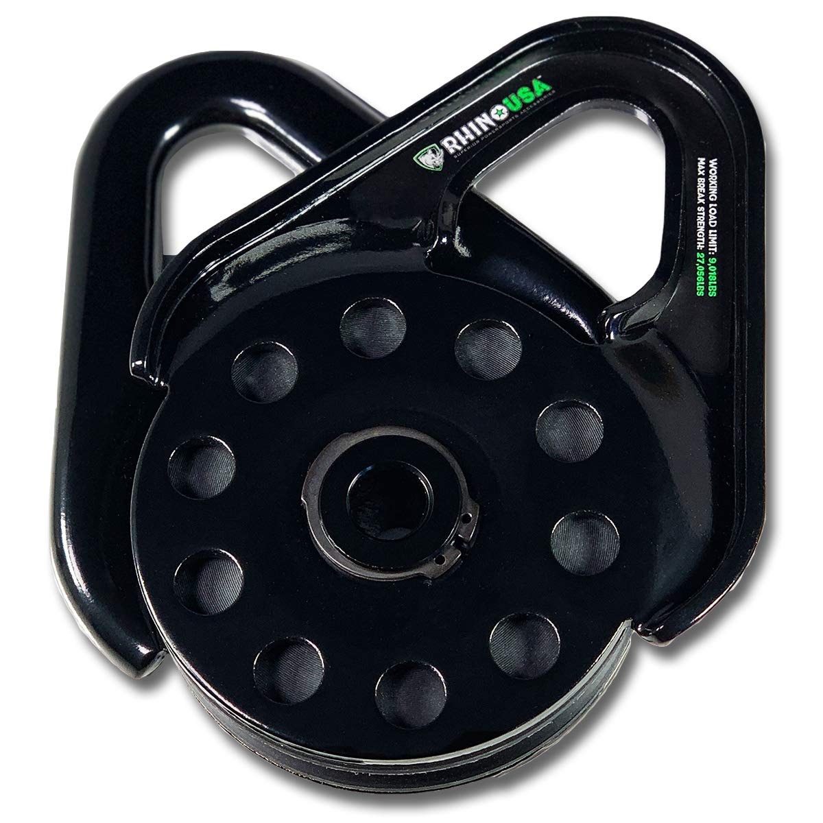 ALAVENTE 10 Ton Snatch Block - 20,000LB Capacity Winch Pulley For Off-Road Recovery