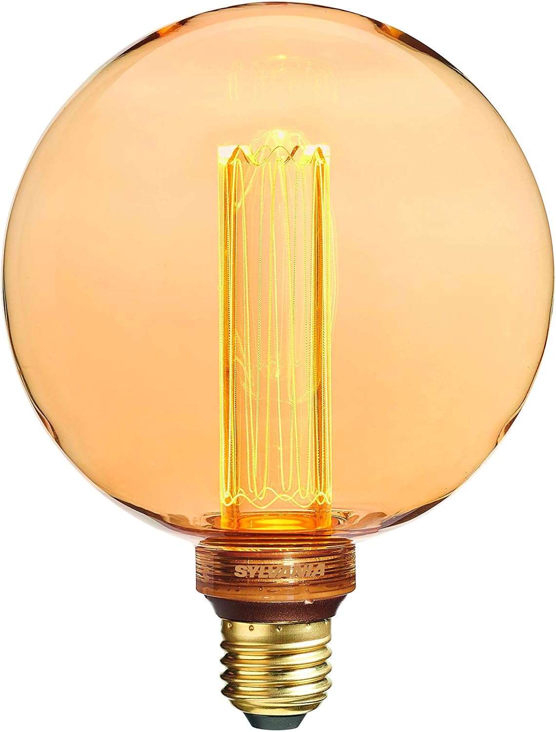 SYLVANIA Retro Vintage LED Bulb, E27 Socket, 2.5 Watt / 125 Lumen Equivalent to Approx. 13 Watt, Candlelight (2000 K)