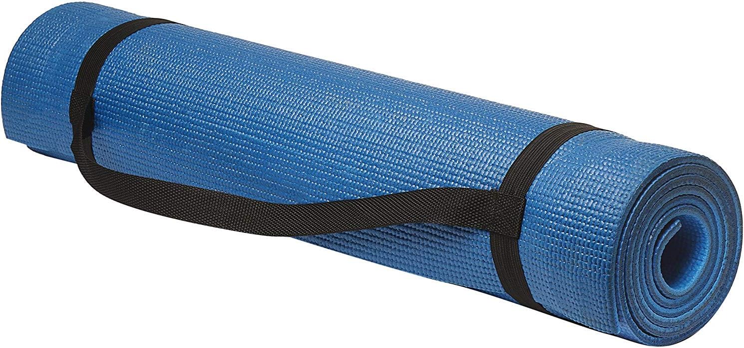 Fitkit FKYM02 Dual Layer Yoga Mat, 6mm