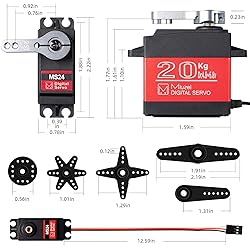Miuzei 20KG RC Servo High Torque Servo