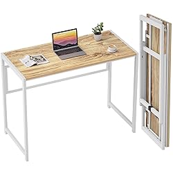 GreenForest Folding Desk for Small Spaces, 39.4 in