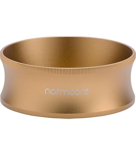 Normcore 58mm Magnetische Doseertrechter - Espresso Koffie Doseerring - 15mm Geanodiseerd Aluminium met 9 Gemagnetiseerd Staal Compatibel met 58mm Portafilter