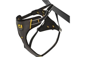 Kurgo Impact Dog Car Harness, Crash Tested Dog Car Harness, Safety Harness for Dogs, Pet Seatbelt Harness. Up to 108 lbs, Bla