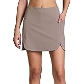 RBX Active Skort for Women, Quick Drying Buttery Soft Golf Skirt with Inner Liner Shorts for Hiking, Tennis, Pickleball Skor