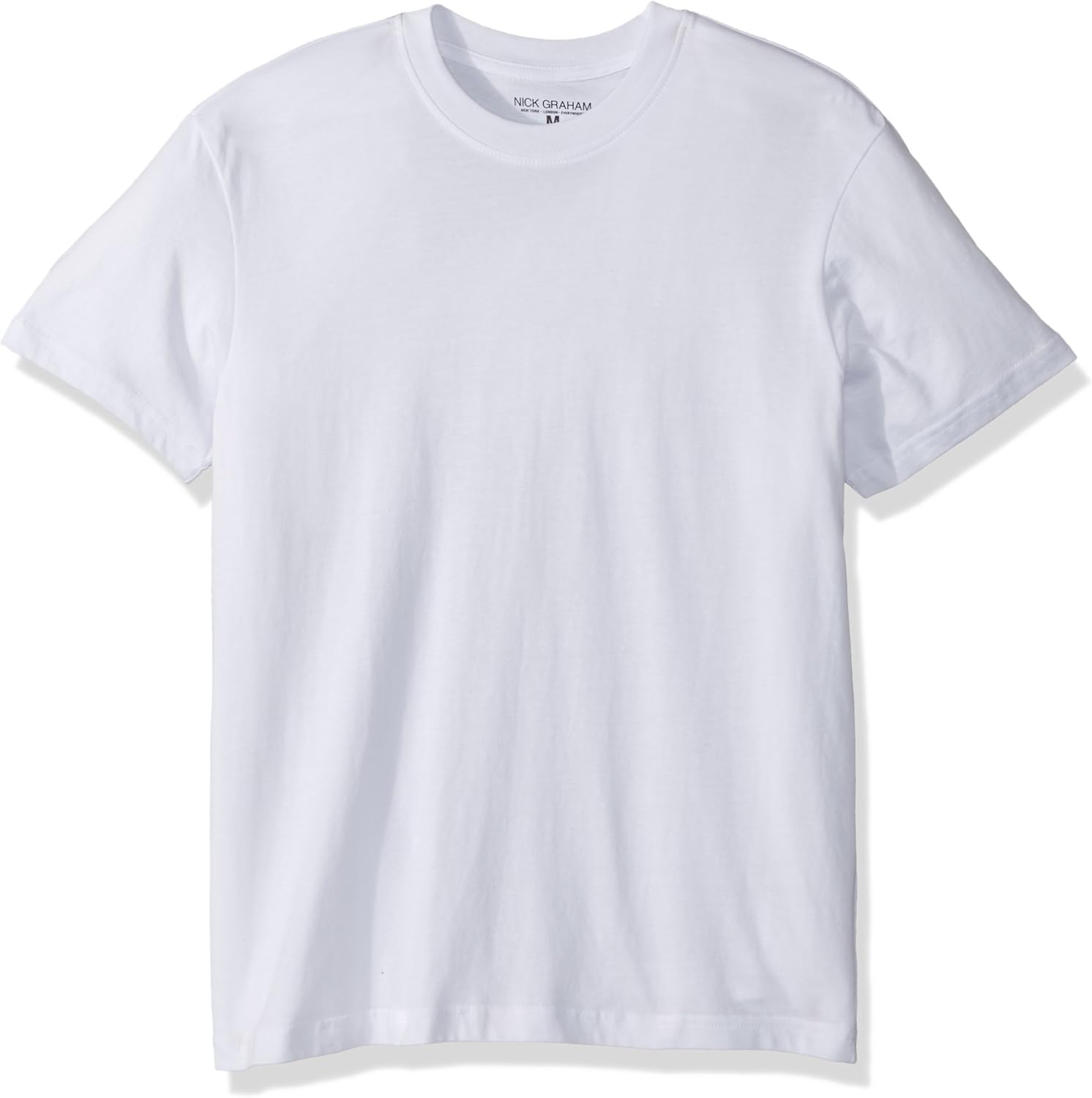 Nick Graham Men's 3Pack Basic Cotton Crew Neck TShirt