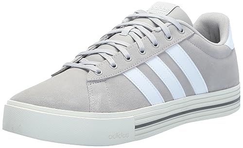 adidas Men's Daily 4.0 Sneaker, Grey/White/Off White, 9.5