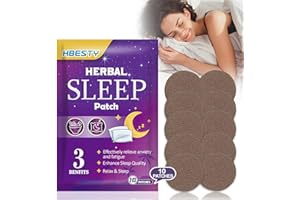 Sleeping Patch, All Natural Plant Deep Sleeping Patch, Improve Sleep Quality, Eliminate Fatigue, Suitable for Men and Women f