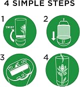 Air Wick Freshmatic Max Air Freshener Refill 250 ml Crisp Linen Lilac Pack of 4 view 6