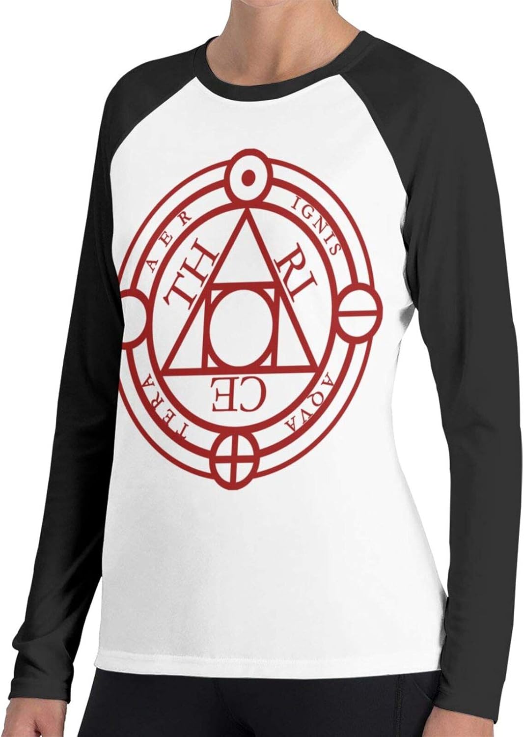 Vintage Thrice Shirt : Thrice Women T Shirt Comfort Long Sleeve Color Block Tee Tops At Amazon