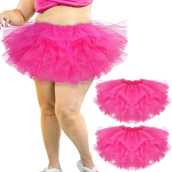 Tutu Da Ballerina Rosa Per Uomo - Accessorio Costume Carnevale Fun World Taglia Unica
