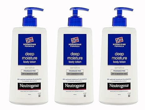 neutrogena deep moisture hypoallergenic body lotion