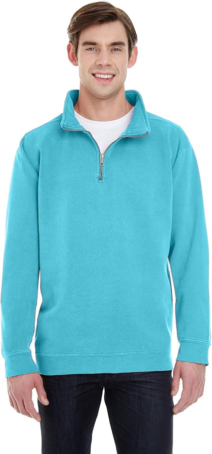 comfort color quarter zip