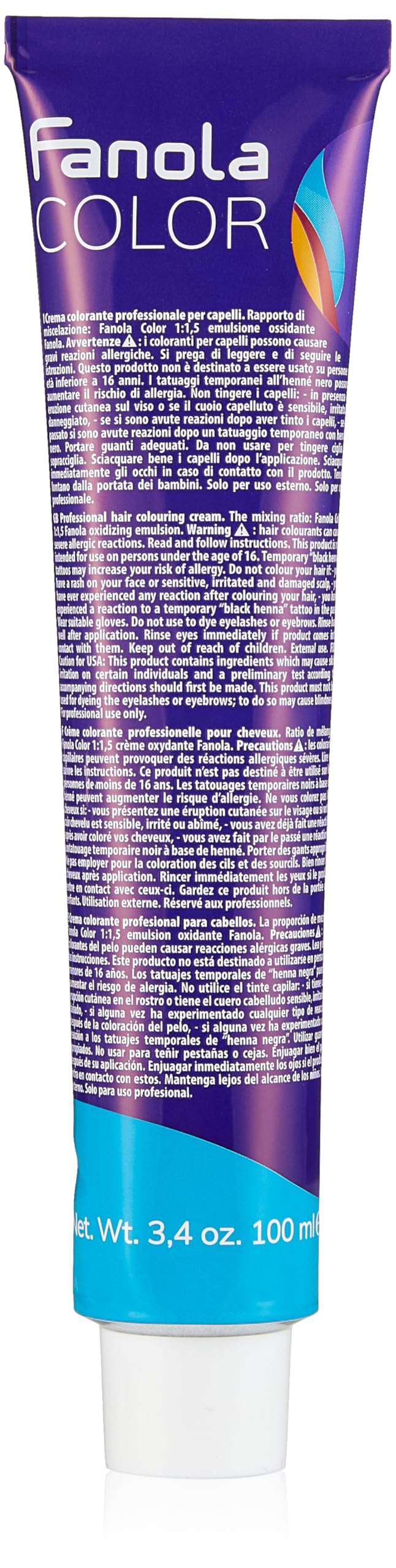 Fanola Cream Colore Colouring Cream 6.00 Dark Blonde Intensive 100 ml