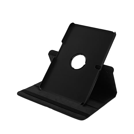 Drehbare Hülle mit Standfunktion für Samsung Galaxy TabPRO 10.1 in SCHWARZ mit automatischer Sleep- und Wake-Up-Funktion [pas