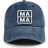 CAIBO Mama Hat for Women New Mom Gifts Adjustable Cotton Baseball Cap Gifts for Mom Hats