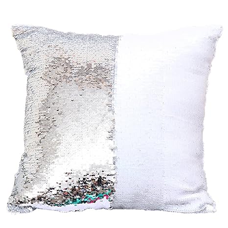 Buy Comvip Couch Sofa Home Decor Sequin Diy Bolster Pillow Cover