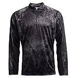 Kryptek Zephyr Long Sleeve 1/2 Zip Camo Swimming