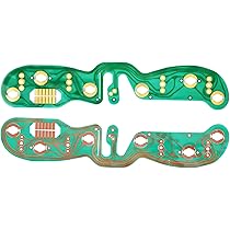 Ytpoools Gauge Cluster Circuit Board for Jeep Wrangler YJ 1987