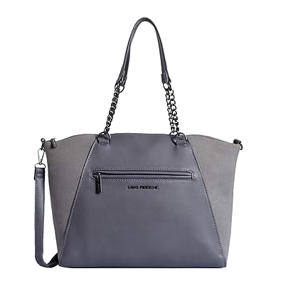Lino Perros Womens Satchel (Grey)