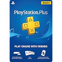 Playstation Plus: 3 Month Membership [Digital Code]