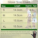 Finger Ten Kids Golf Gloves All Weather Left Right Hand White Medium view 7