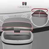 NETTA 50L Sensor Bin Kitchen Touch Free Infrared Lid Grey Large view 6