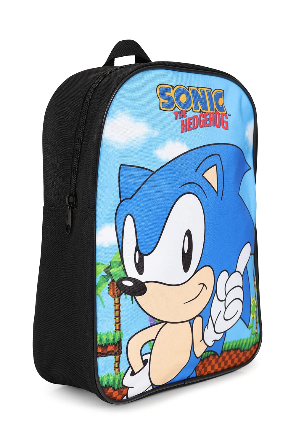 Sonic The Hedgehog Official Retro Kids Backpack Rucksack School Bag