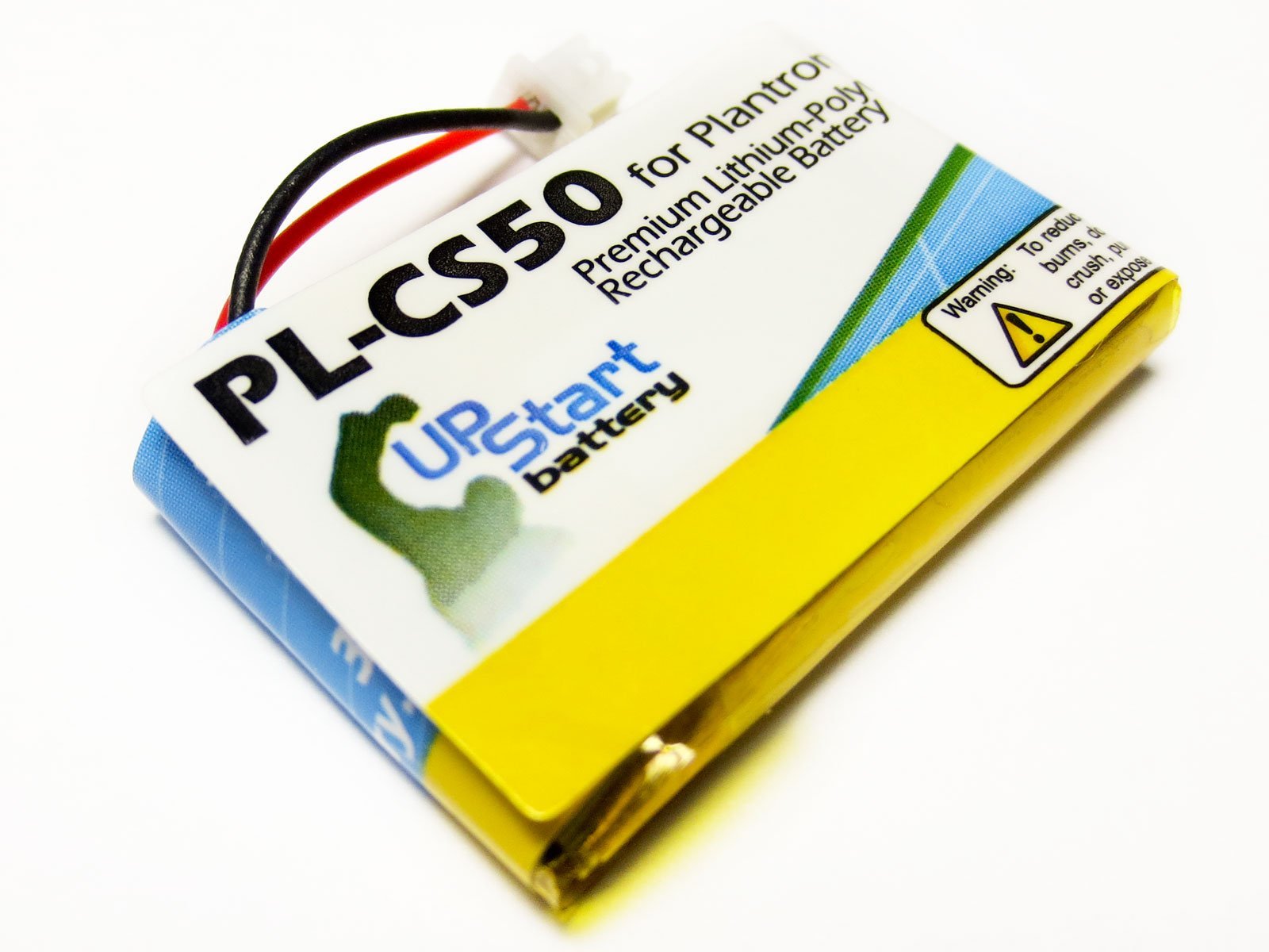 Replacement for Plantronics 65358-01 Battery - Compatible with for Plantronics CS50 Headset Battery (250mAh 3.7V Lithium Polymer)